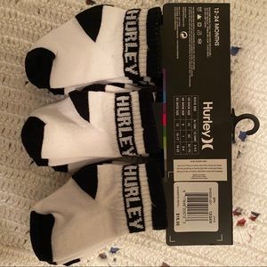 Hurley 12-24 month socks